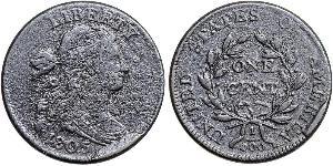 1 Цент США (1776 - ) Медь 