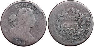 1 Цент США (1776 - ) Медь 