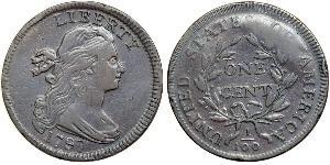 1 Цент США (1776 - ) Медь 