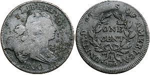 1 Цент США (1776 - ) Медь 