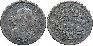 1 Цент США (1776 - ) Медь 