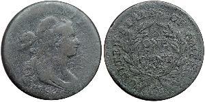 1 Цент США (1776 - ) Медь 