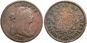 1 Цент США (1776 - ) Медь 