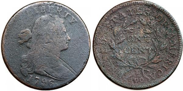 1 Цент США (1776 - ) Медь 