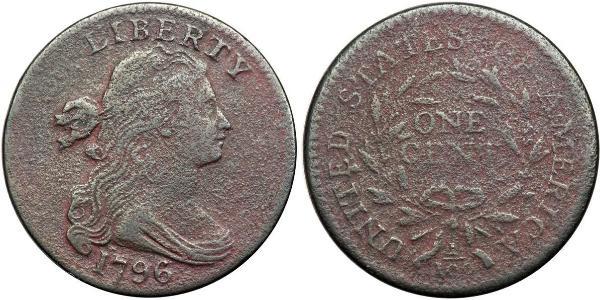 1 Цент США (1776 - ) Медь 