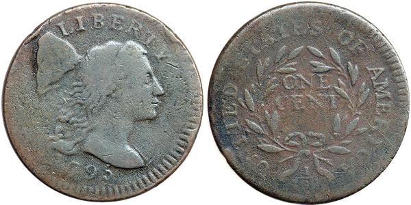 1 Цент США (1776 - ) Медь 