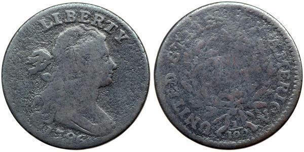 1 Цент США (1776 - ) Медь 