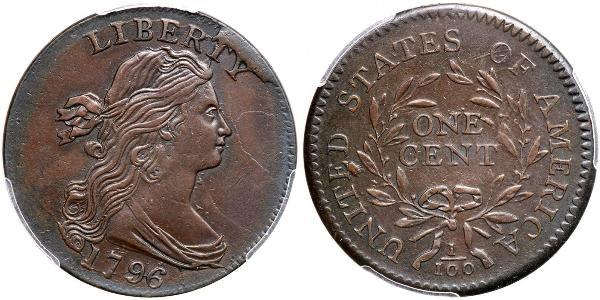 1 Цент США (1776 - ) Медь 