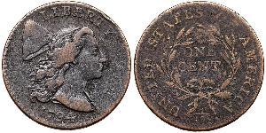 1 Цент США (1776 - ) Мідь 