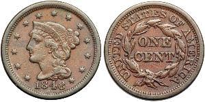 1 Цент США (1776 - ) Мідь 