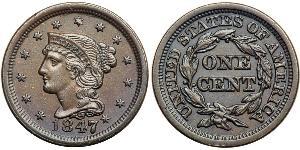 1 Цент США (1776 - ) Мідь 
