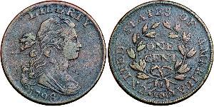 1 Цент США (1776 - ) Мідь 