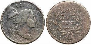 1 Цент США (1776 - ) Мідь 