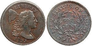 1 Цент США (1776 - ) Мідь 