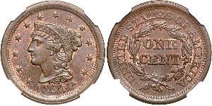 1 Цент США (1776 - ) Мідь 