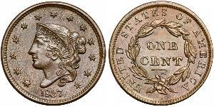 1 Цент США (1776 - ) Мідь 
