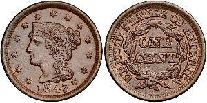 1 Цент США (1776 - ) Мідь 