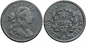 1 Цент США (1776 - ) Мідь 