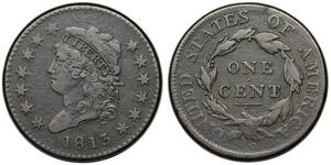 1 Цент США (1776 - ) Мідь 