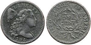 1 Цент США (1776 - ) Мідь 