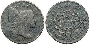 1 Цент США (1776 - ) Мідь 