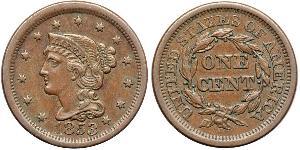 1 Цент США (1776 - ) Мідь 