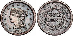 1 Цент США (1776 - ) Мідь 
