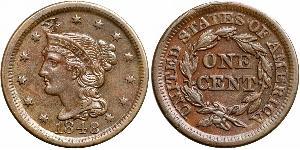 1 Цент США (1776 - ) Мідь 