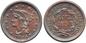 1 Цент США (1776 - ) Мідь 