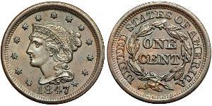 1 Цент США (1776 - ) Мідь 