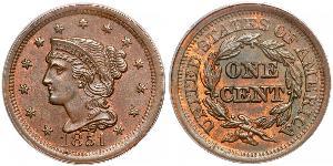 1 Цент США (1776 - ) Мідь 