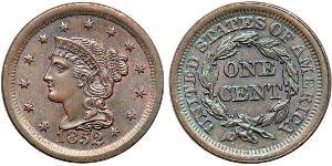 1 Цент США (1776 - ) Мідь 