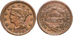 1 Цент США (1776 - ) Мідь 