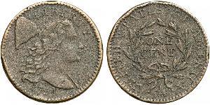 1 Цент США (1776 - ) Мідь 