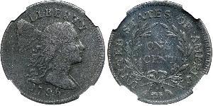 1 Цент США (1776 - ) Мідь 