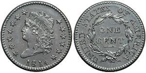 1 Цент США (1776 - ) Мідь 