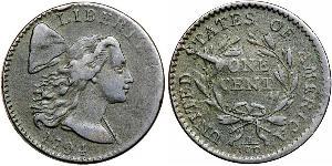 1 Цент США (1776 - ) Мідь 