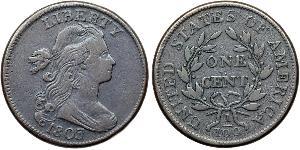 1 Цент США (1776 - ) Мідь 