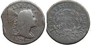 1 Цент США (1776 - ) Мідь 