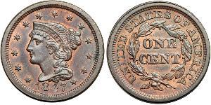 1 Цент США (1776 - ) Мідь 