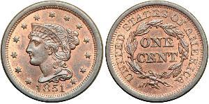1 Цент США (1776 - ) Мідь 