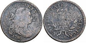 1 Цент США (1776 - ) Мідь 