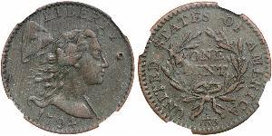1 Цент США (1776 - ) Мідь 