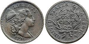 1 Цент США (1776 - ) Мідь 