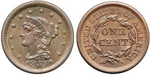 1 Цент США (1776 - ) Мідь 
