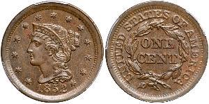 1 Цент США (1776 - ) Мідь 