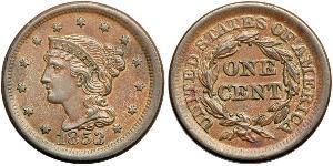 1 Цент США (1776 - ) Мідь 