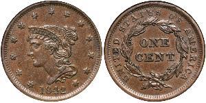 1 Цент США (1776 - ) Мідь 