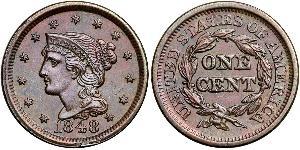 1 Цент США (1776 - ) Мідь 