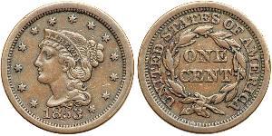 1 Цент США (1776 - ) Мідь 